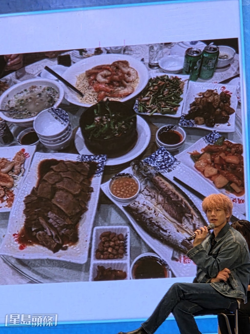 大晒香港美食。