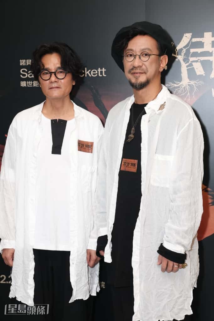 他更超前部署，把對白全都背好，令主要對手朱栢謙壓力甚大。