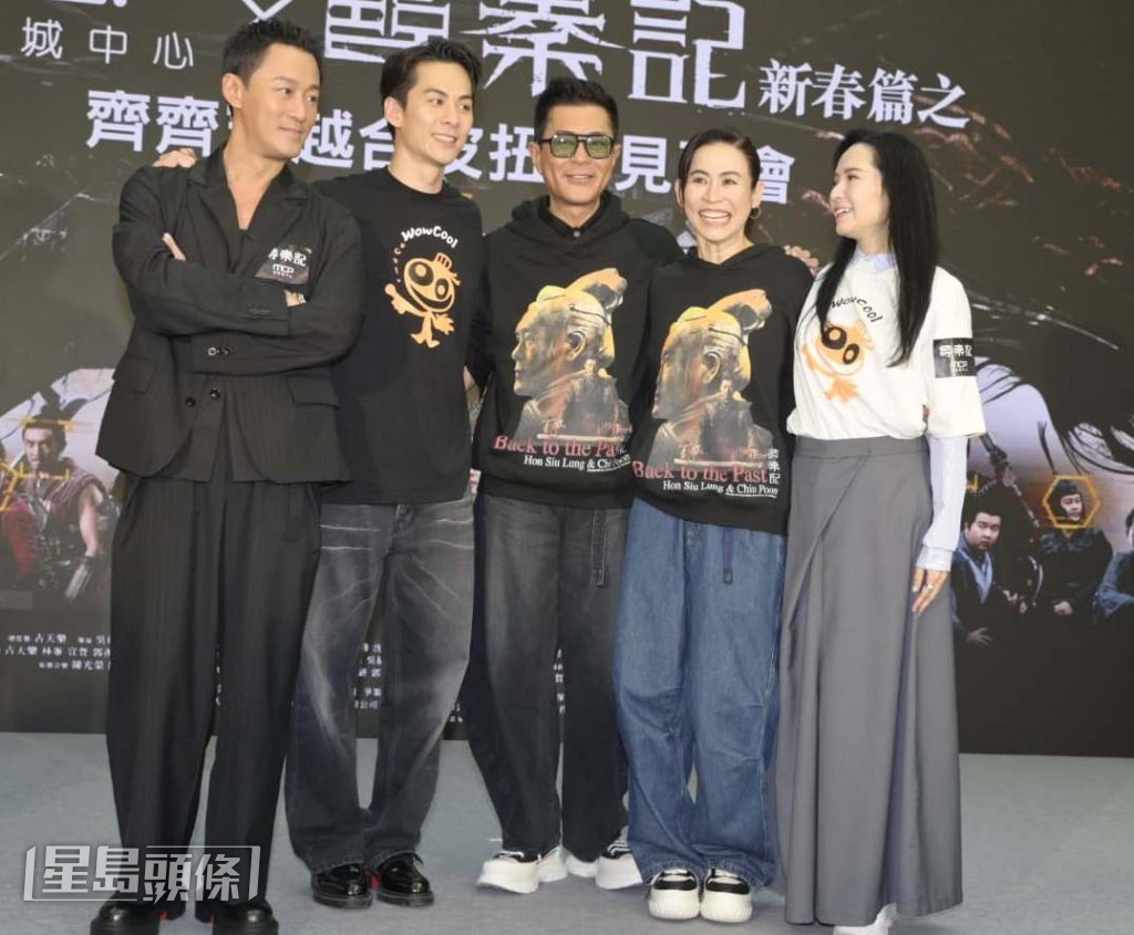 對於港澳票房衝破8500萬，談到可會推出加長版，古仔笑指若推出就會推出，亦好期待。