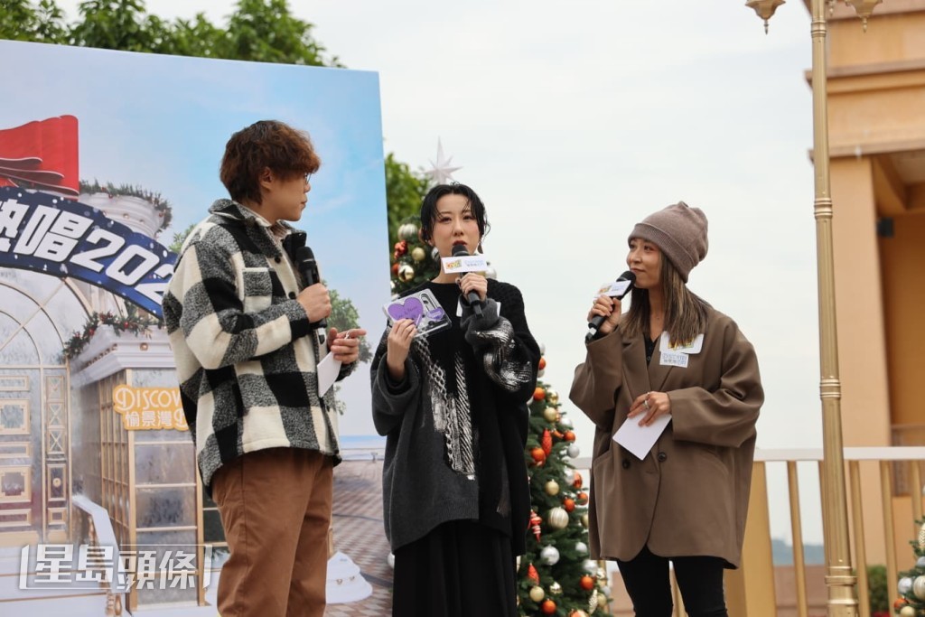 泳兒表示自暗黑歌曲計劃後，有點害怕唱情歌。