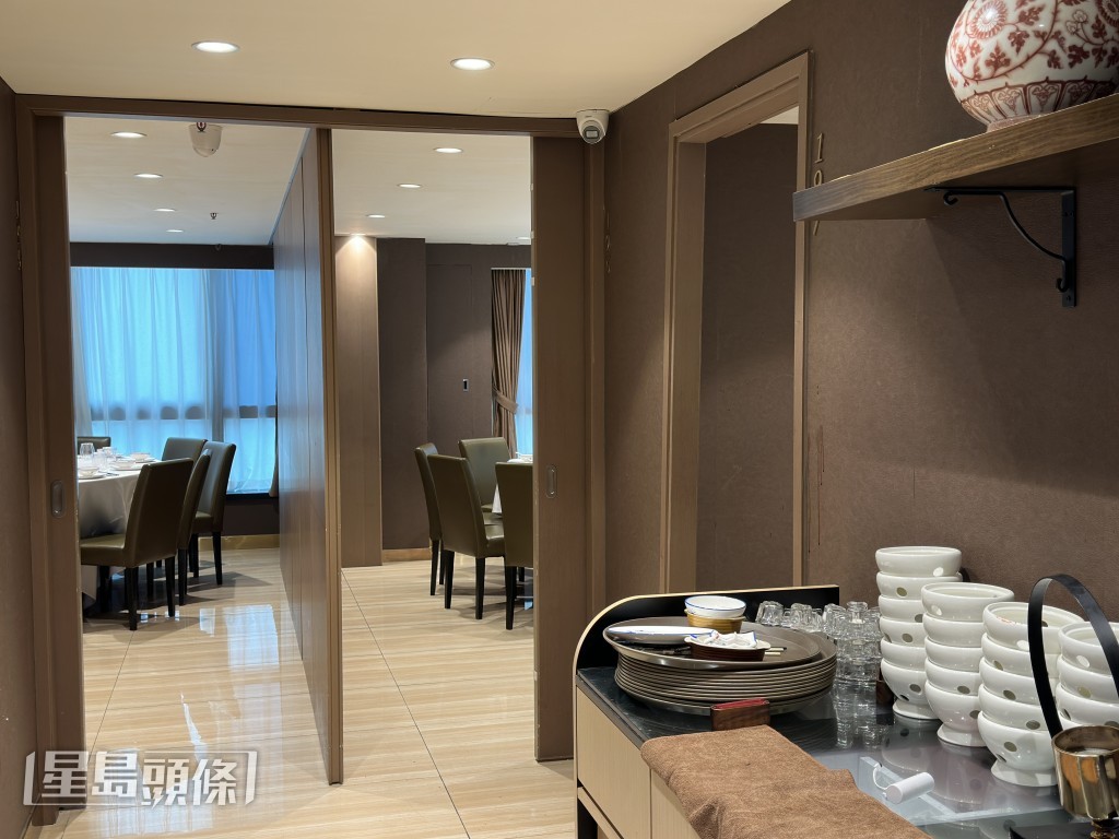 涉事中餐館有多間房間。梁國峰攝