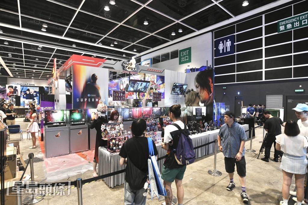 今屆展覽面積比去年增加一倍。 今屆展覽面積比去年增加一倍。