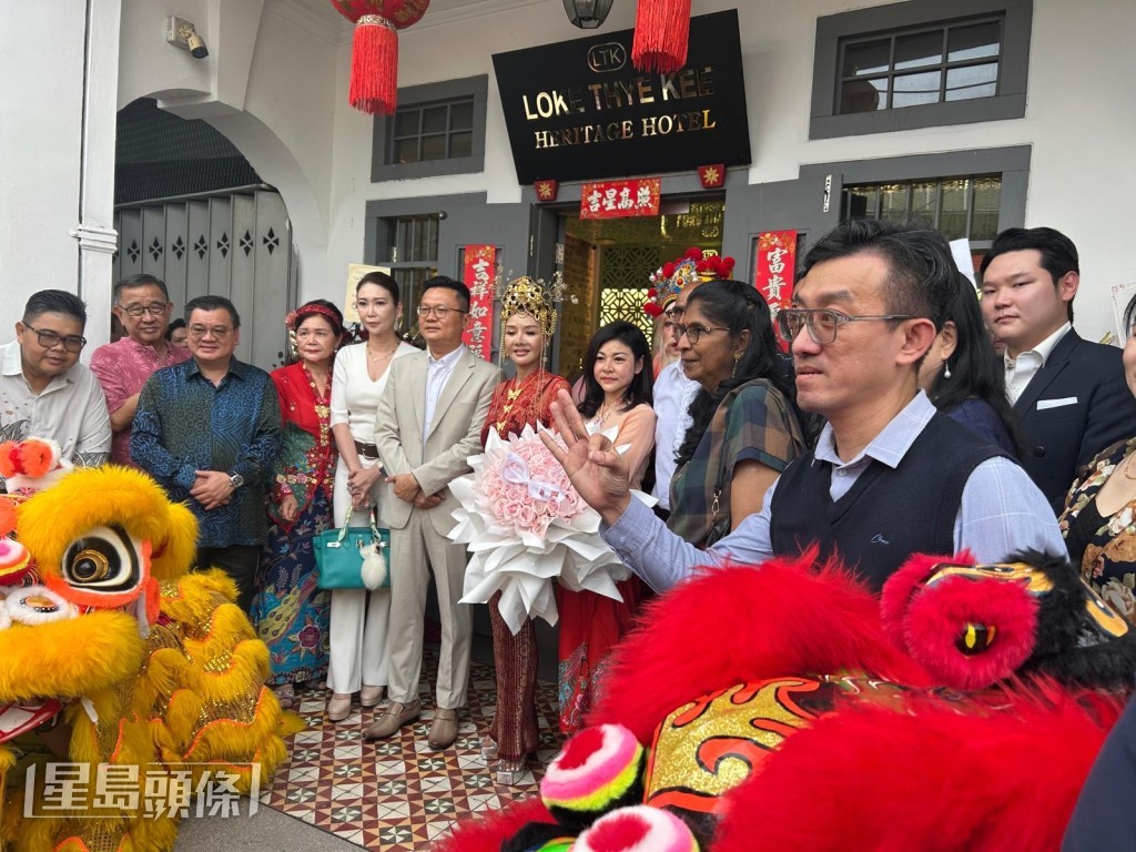 葉子楣早前參與第二間酒店《樂台居古蹟酒店》開幕儀式。