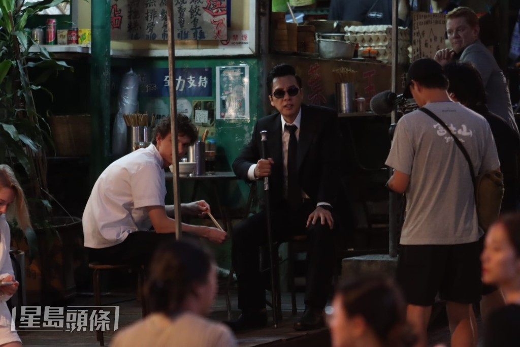 大排檔取景的戲份。