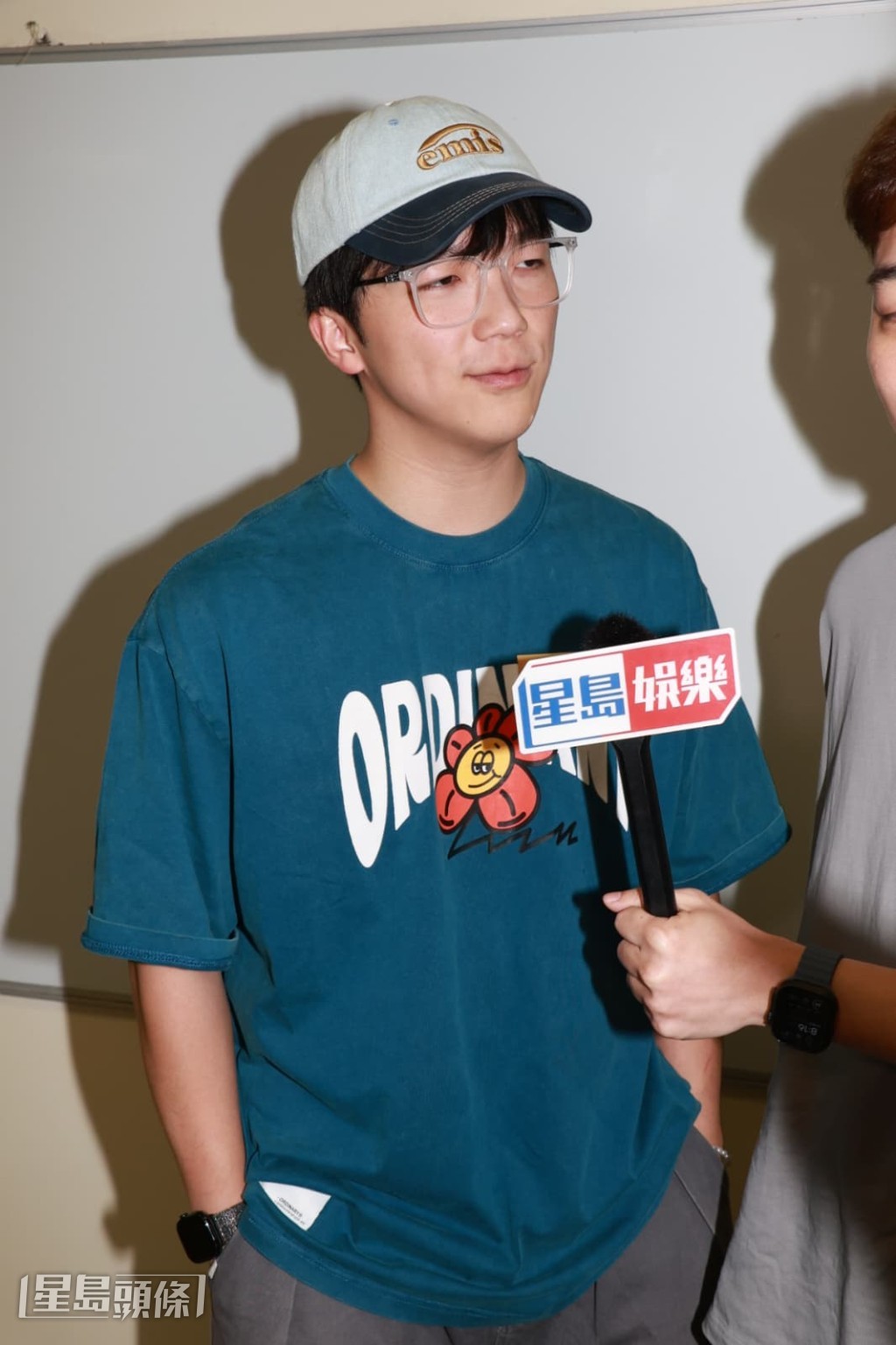 何晉樂指《聲秀》學員好幸運獲張敬軒教導。 何晉樂指《聲秀》學員好幸運獲張敬軒教導。