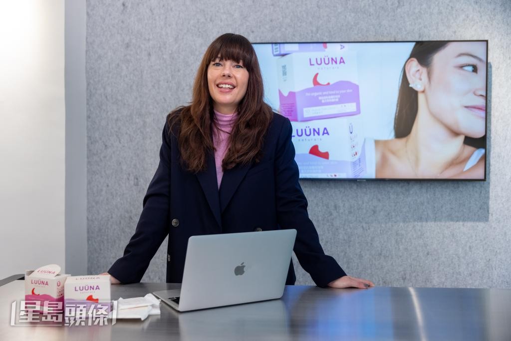 Olivia Cotes-James創辦本地品牌LUÜNA，推出可持續的經期護理產品，獲得CWI東亞區域的三等獎。