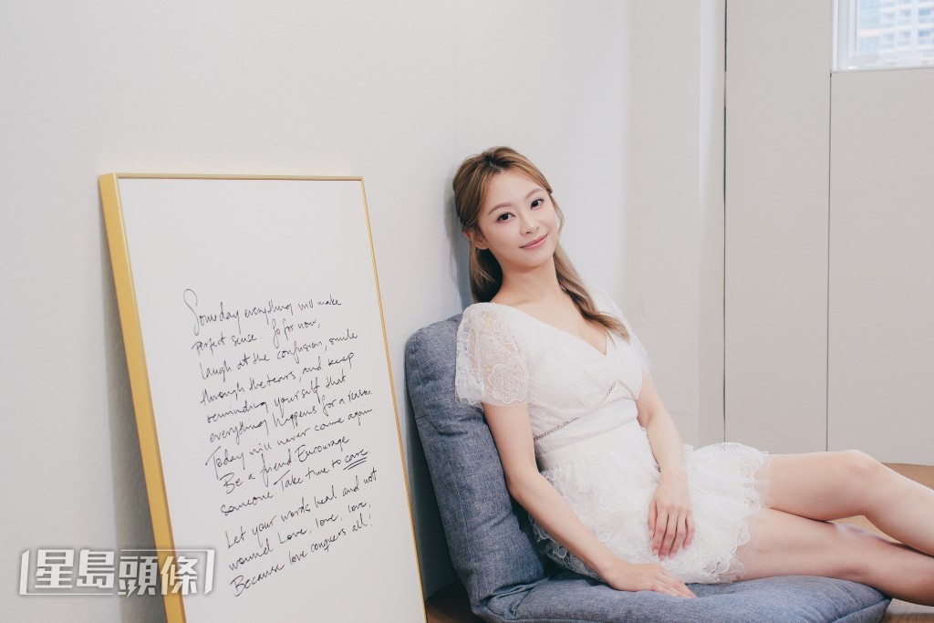 葉蒨文表示若自己認為不合適的話,大家如何力推曾展望也沒用。 葉蒨文表示若自己認為不合適的話,大家如何力推曾展望也沒用。