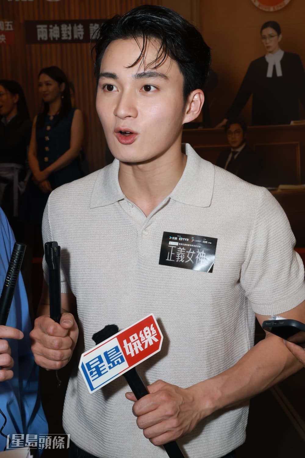 周嘉洛多謝大家對節目的關注度，但卻指 《試》是個人意見較多。