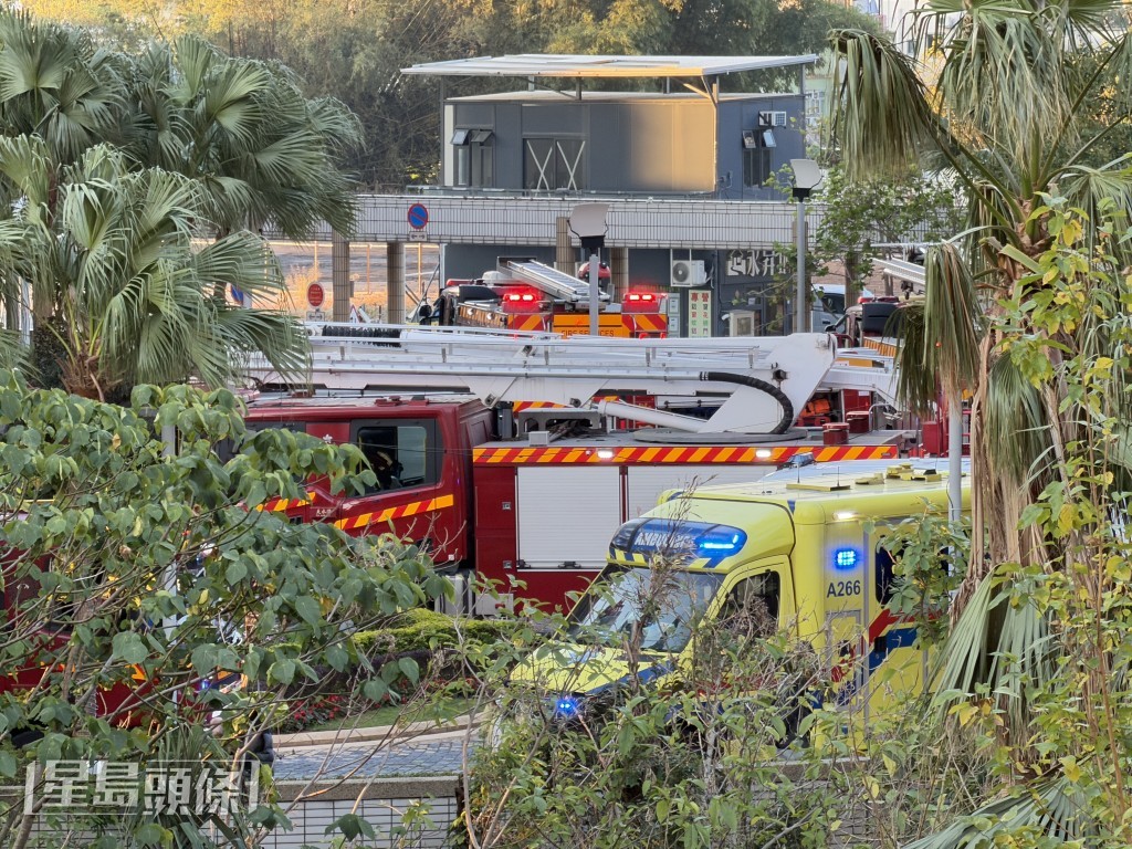 消防到場將火救熄。