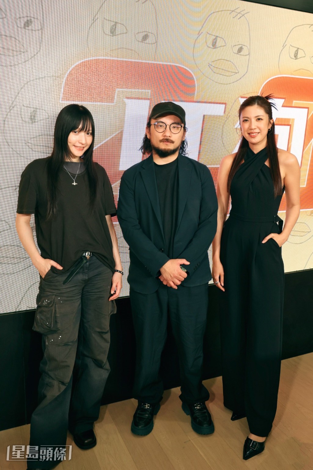 有份演出的陳漢娜及余逸思也感恩在這個市道差的環境，仍有劇集可以為演員增加實戰經驗。