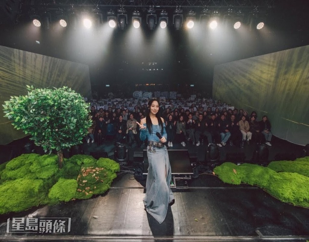 早前舉行演唱會，一眾「Gi炎粉」仍然全力支持她，令Gigi感動不已。
