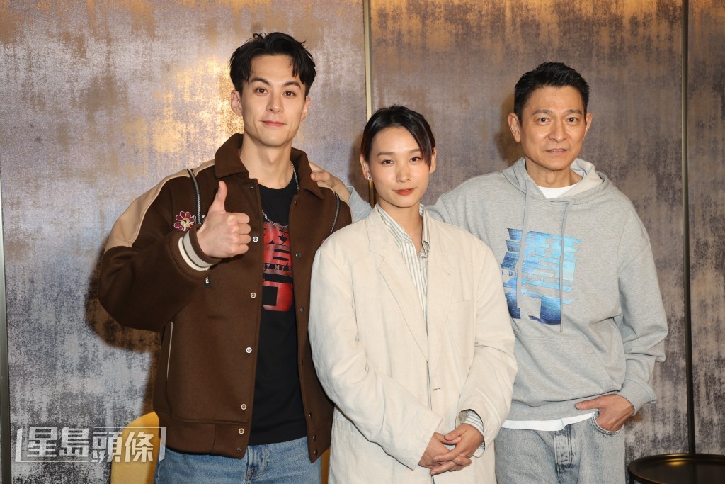 朱鉴然和谈善言异口同声都说华仔是一个很好的监制，非常照顾演员。