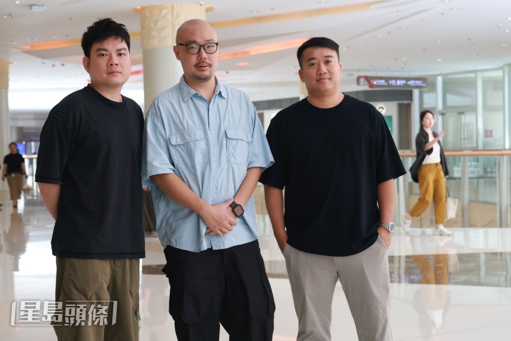 電影《UFO離奇命案》的誕生，紀錄了左起︰CK、Jack、Eddie的友誼。