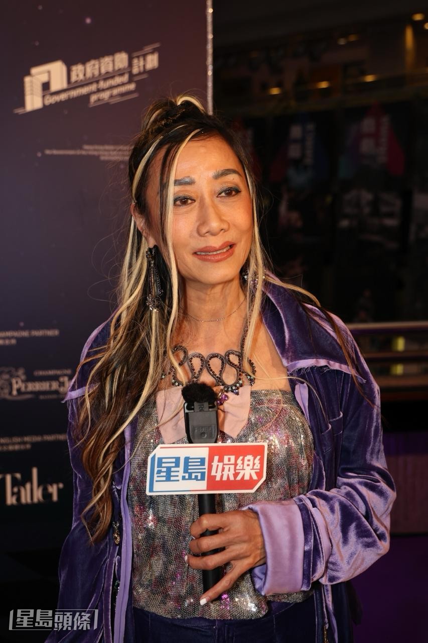 張天愛表示孫女有學過芭蕾舞,但受到K-pop 文化影響,現時跳Hip hop。 張天愛表示孫女有學過芭蕾舞,但受到K-pop 文化影響,現時跳Hip hop。