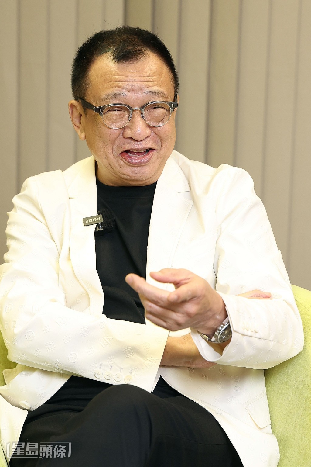 他指許紹雄是非常專業、幽默的人。