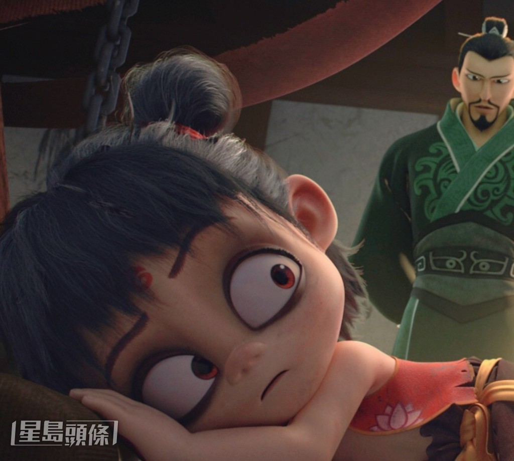 TVB上周五(28日)播出《哪吒1》。 TVB上周五(28日)播出《哪吒1》。