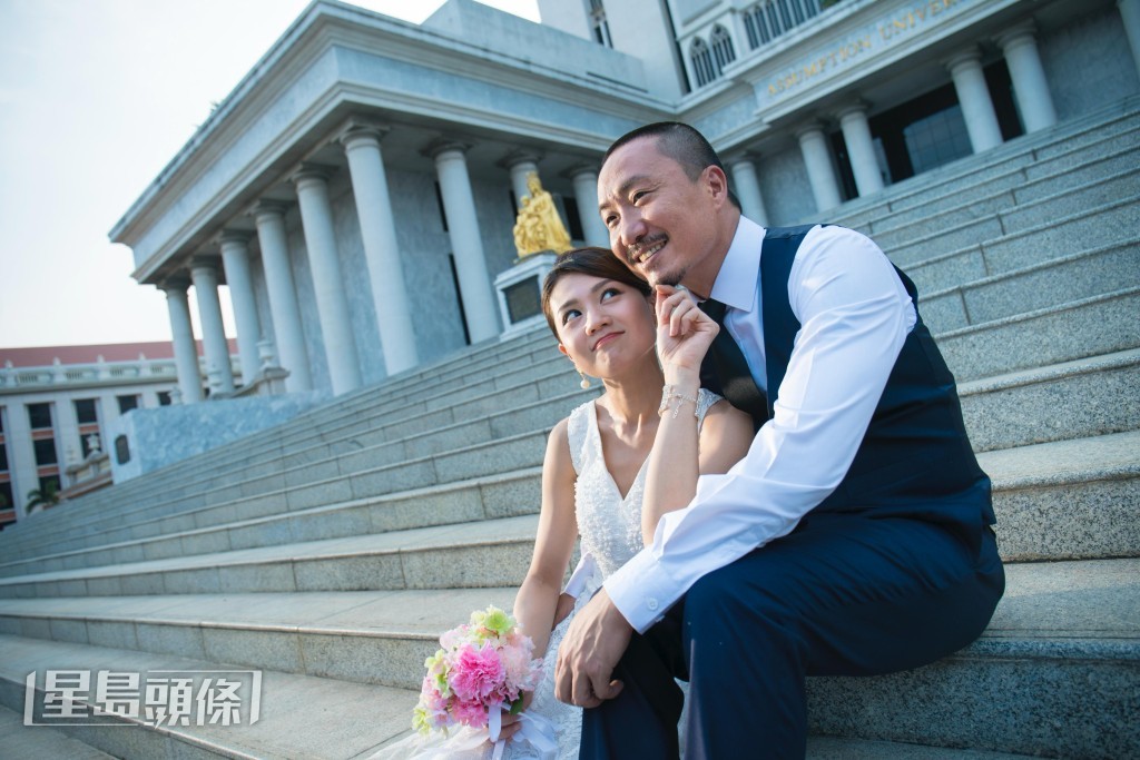 鄭中基,周秀娜飾演兩夫妻。 鄭中基,周秀娜飾演兩夫妻。