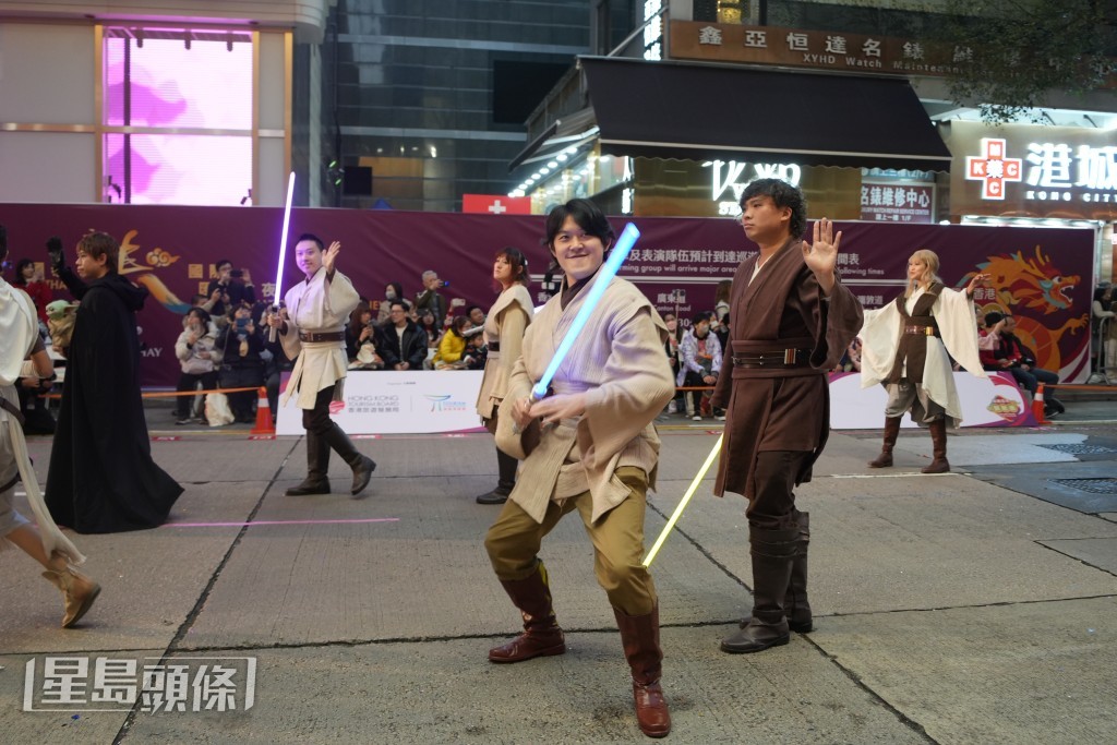 《星球大戰》cosplay。吳艷玲攝 《星球大戰》cosplay。吳艷玲攝