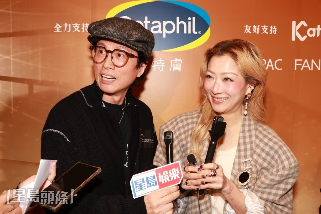 他坦言要跟Sammi勁歌熱舞，不過要預先睇跌打。