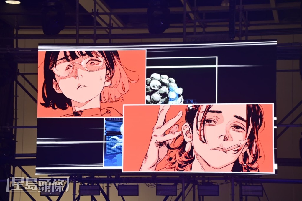 「MIBOCOOL漫畫企劃」《斬魔君鍾馗》，古仔認為現時製作一本漫畫，比拍電影的自由度更大更闊。