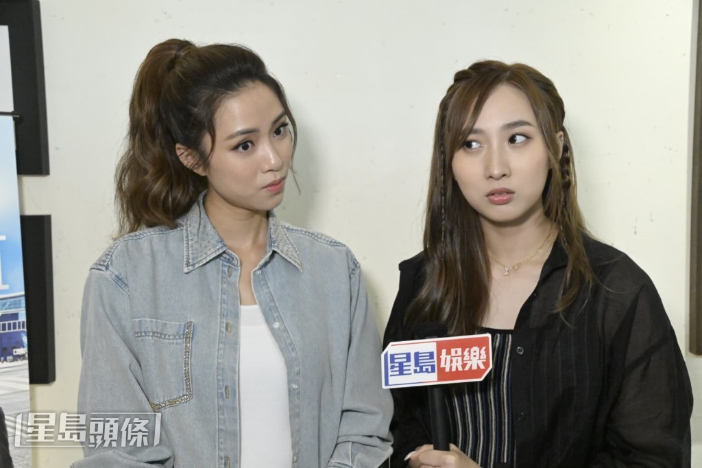  劉穎鏇和鍾柔美在劇中較少對手戲。