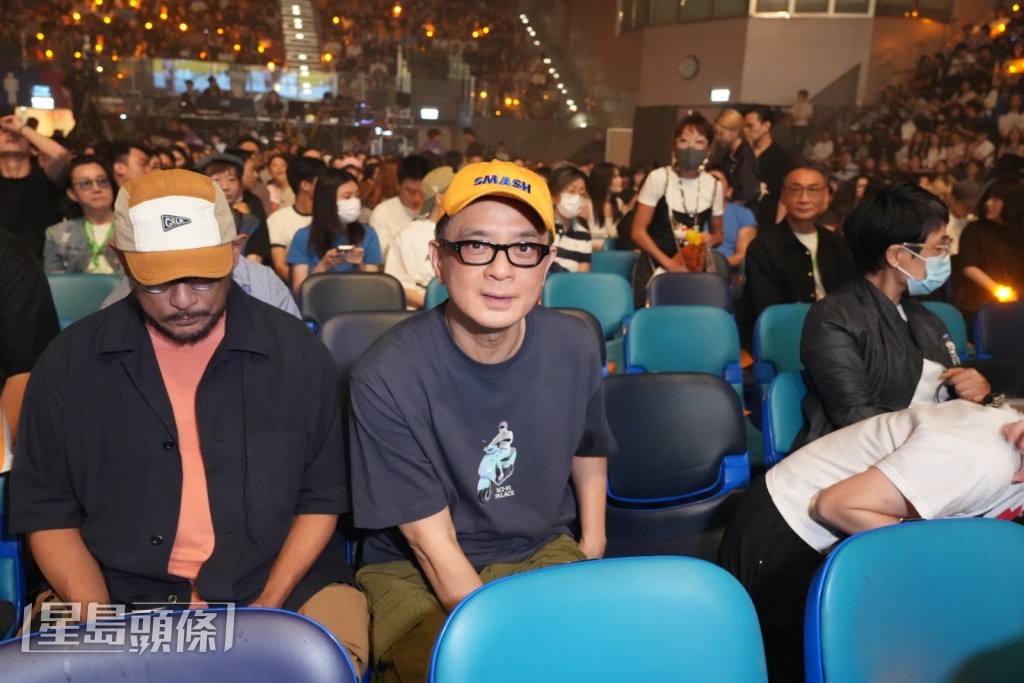 黃耀明亦有到場欣賞。