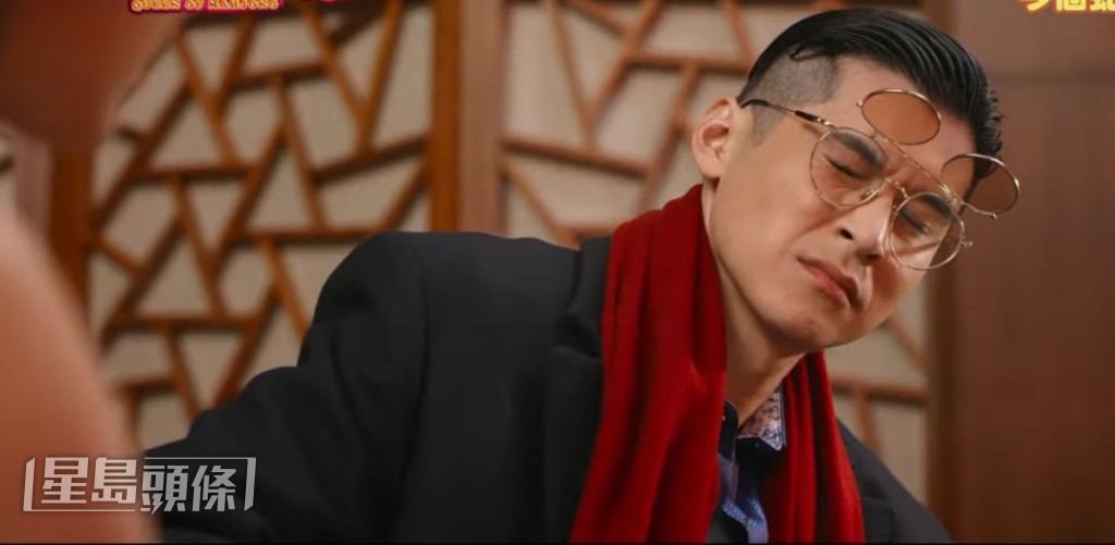 陳家樂亦在麻雀枱上大顯身手。