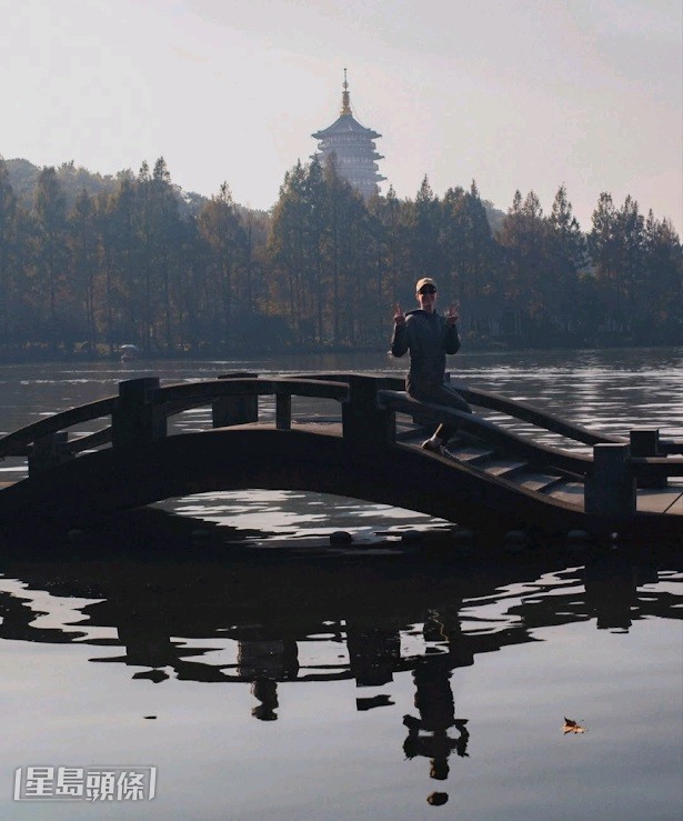 Katy又抽空去遊覽西湖。