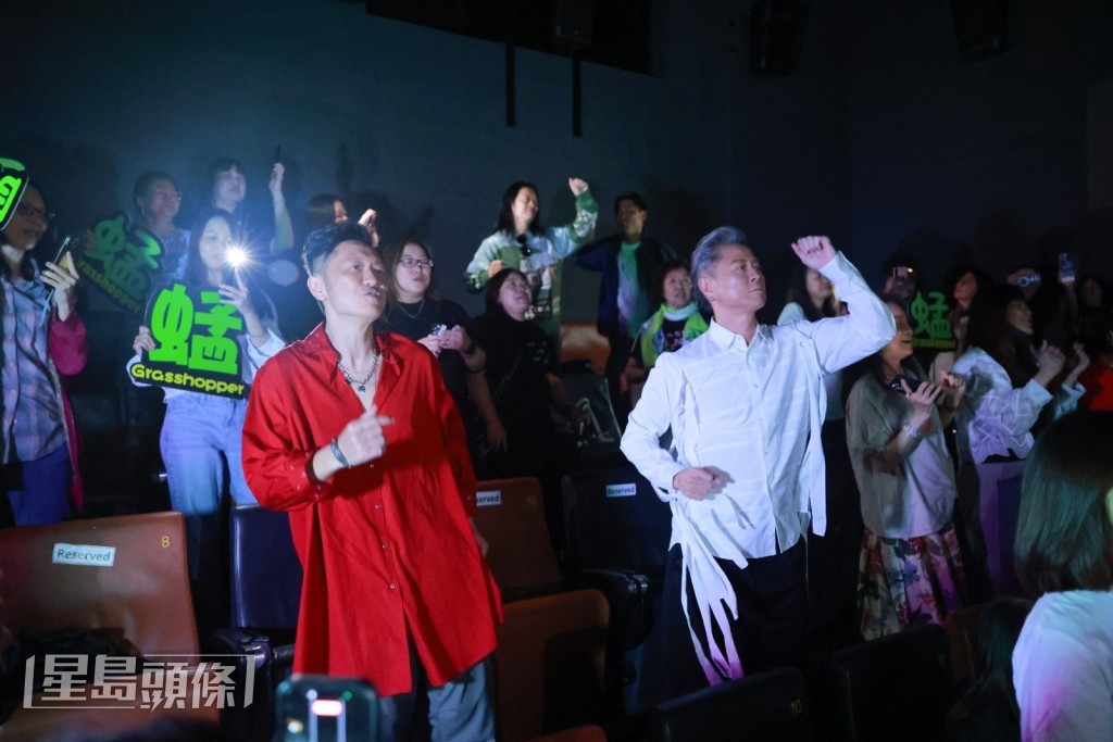 至于外传草蜢每场特别嘉宾名单，苏志威大卖关子，说：“总之佢哋都系重量级！”