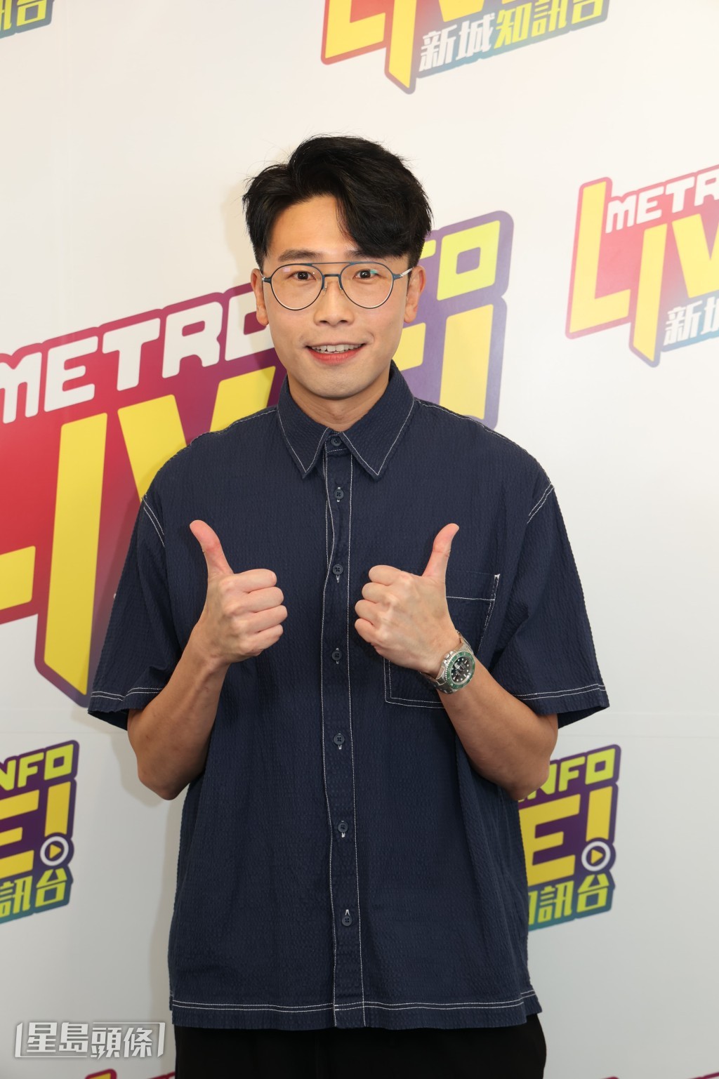 陸浩明笑說現在生育率偏低,如果能提升生育數字,願意驗精子。 陸浩明笑說現在生育率偏低,如果能提升生育數字,願意驗精子。