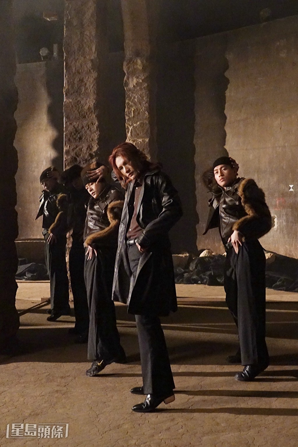 因為這裡有很多巨柱，十足十歐洲的建築物。