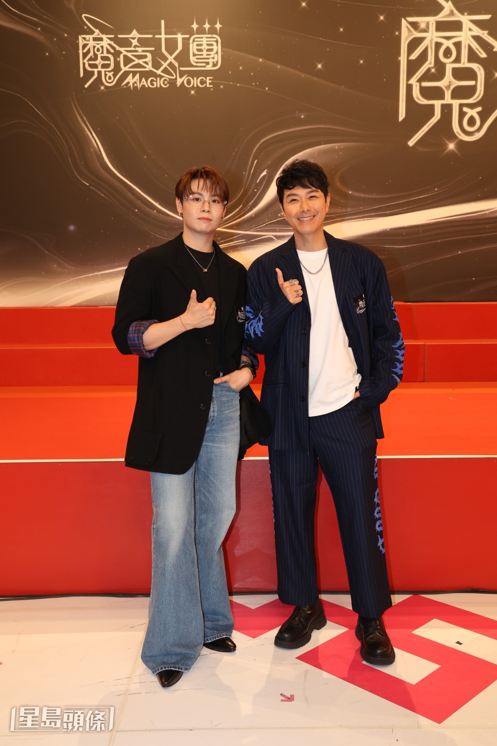 蕭正楠表示一聽到監製講起魔音，便想起自己的老婆黃翠如。