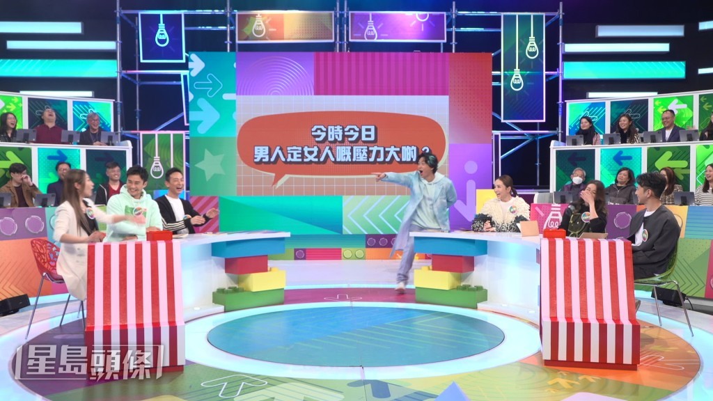 位位嘉賓都牙尖嘴利，針鋒相對。