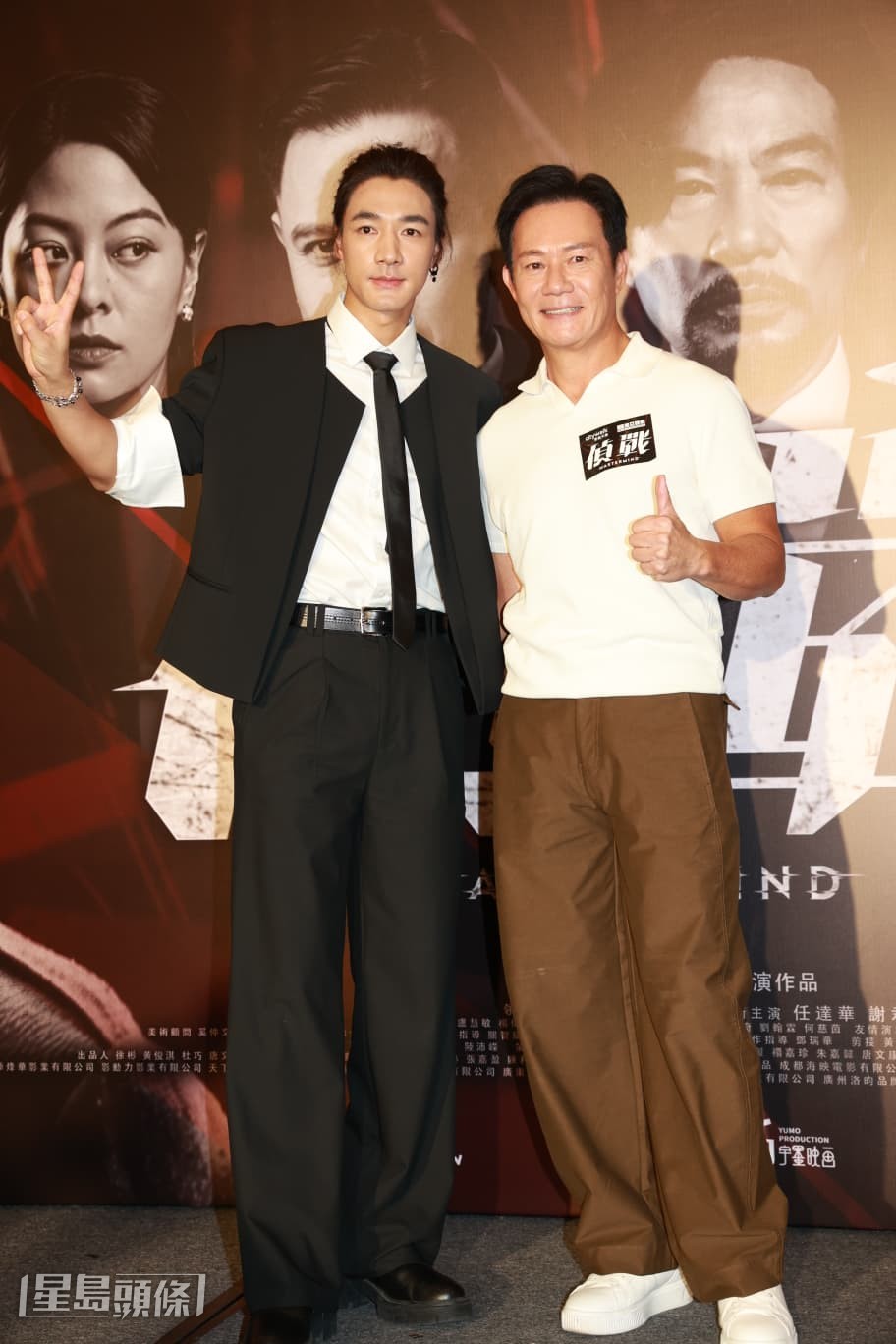 張兆輝大讚此沙是一位很上進又聰明的演員。