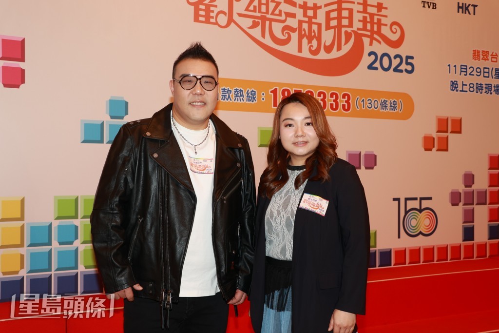 黃博和劉洋早前首次參加台慶演出，2人感到十分榮幸。