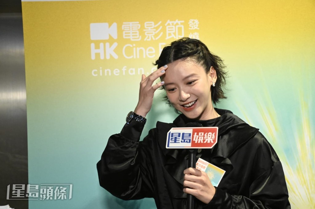 袁澧林表示受傷時，連她自己也不敢看傷口。