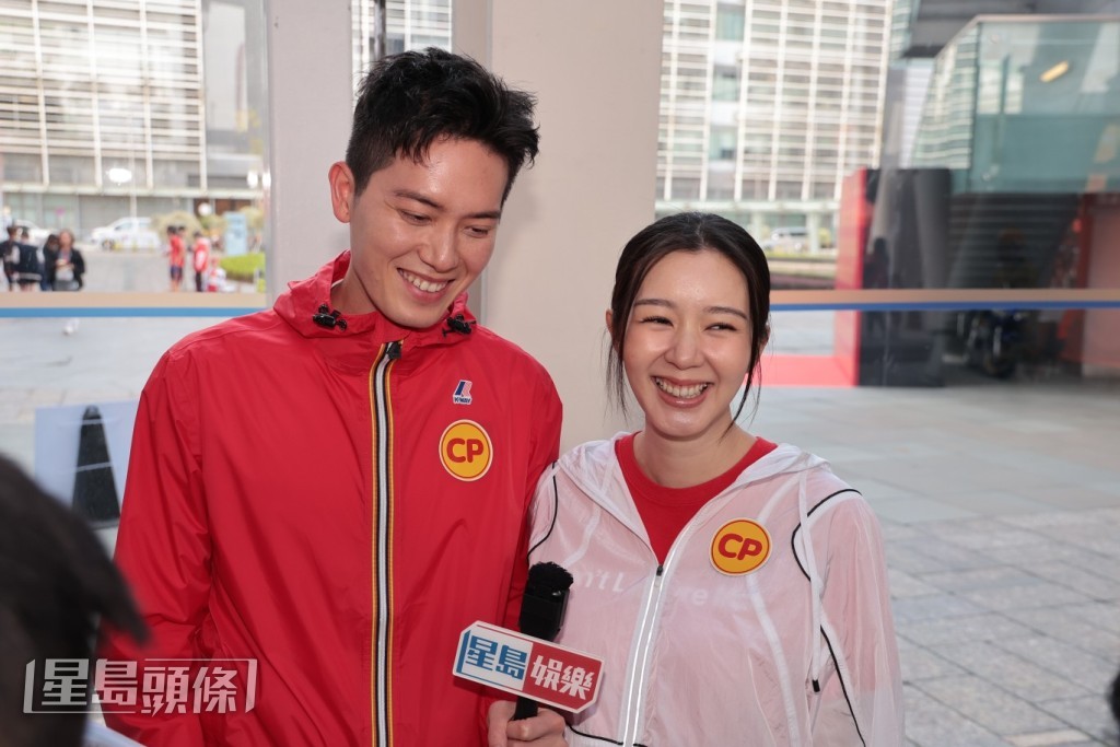 麥明詩、盛勁為提起BB都好開心! 麥明詩、盛勁為提起BB都好開心!