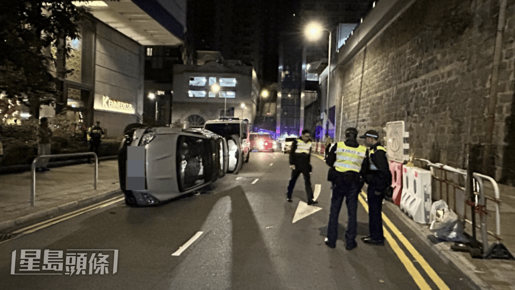 警方到場調查。蔡楚輝攝