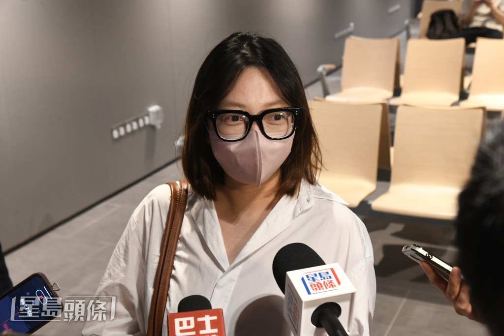 劉小姐表示,新總部地點方便之餘,環境亦更寛敞。何健勇攝 劉小姐表示,新總部地點方便之餘,環境亦更寛敞。何健勇攝