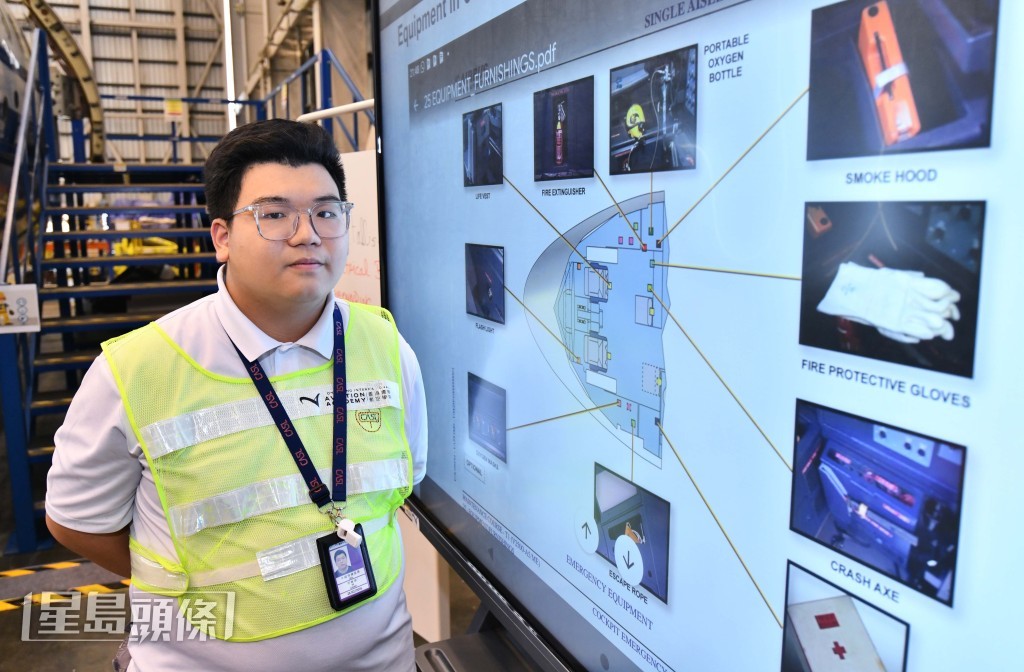 何峻玮笑称,自己是“蓝天新血”,目前已投入课程。 何峻玮笑称,自己是“蓝天新血”,目前已投入课程。