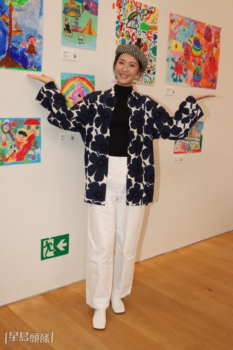 Jennifer坦言現今小朋友要不停學習,但玩樂有個開心童年也很重要。 Jennifer坦言現今小朋友要不停學習,但玩樂有個開心童年也很重要。