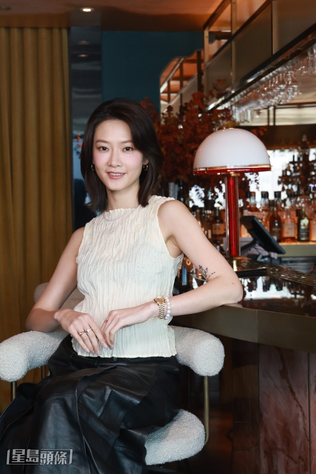 廖子妤表示每一個時期都有不同的恩人和伯樂。