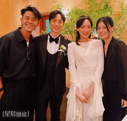 馬志威與女友到日本出席好友劉俊謙和蔡思韵的婚禮。