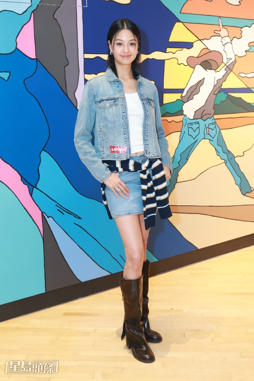 Amy Lo長腿好煞食。