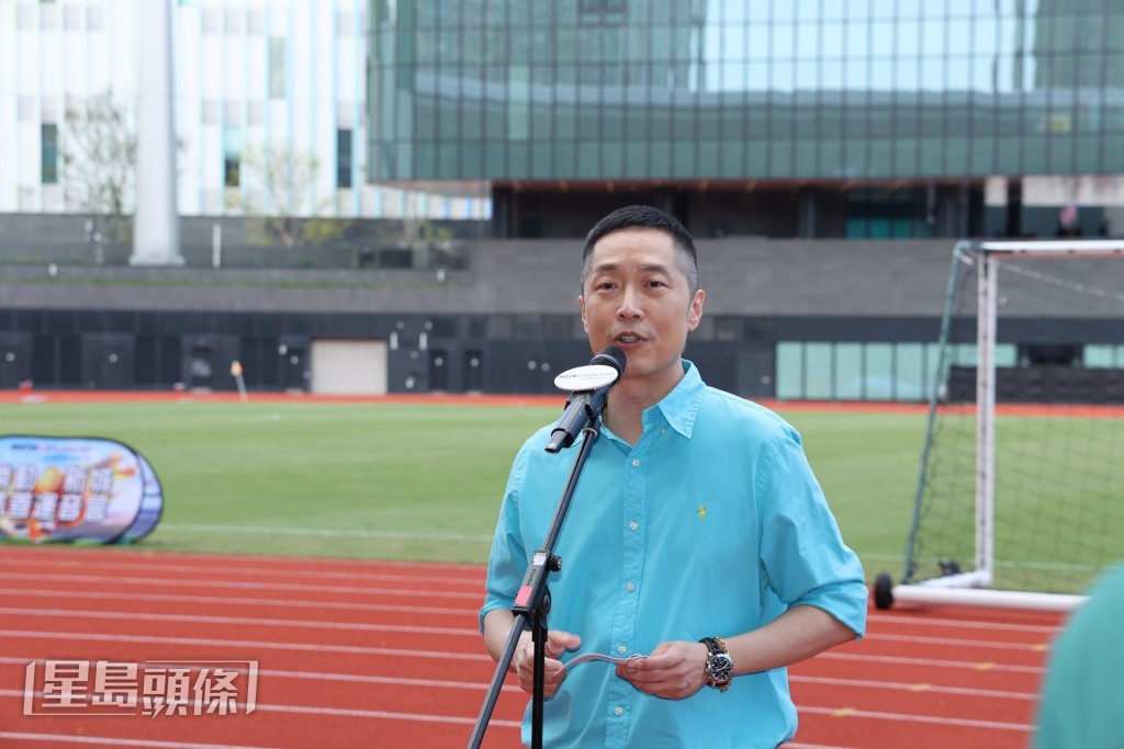 馬浚偉亦特別感謝城城的到來。