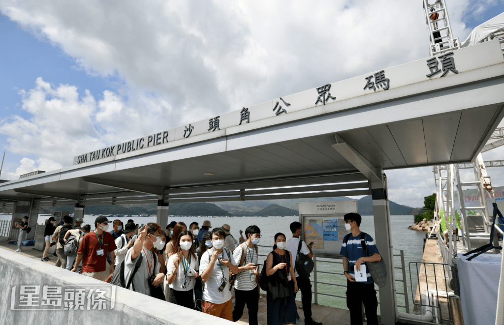 沙頭角碼頭。資料圖片
