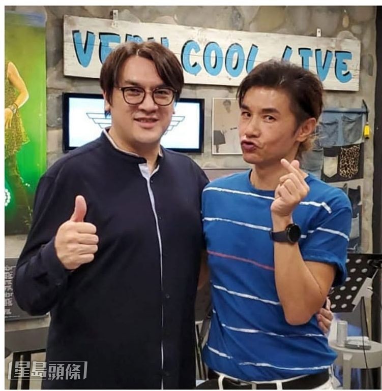 洪楗華跟黃翊非常老友。