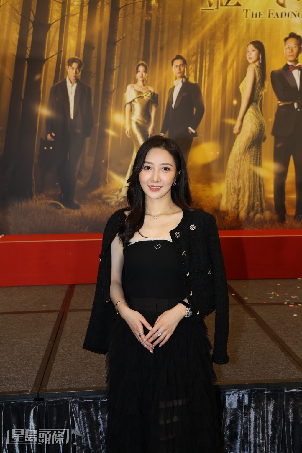 何依婷表示將自己當年籌備結婚的心得及經驗與何廣沛分享。 何依婷表示將自己當年籌備結婚的心得及經驗與何廣沛分享。