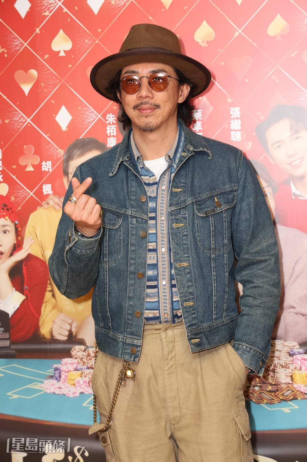 胡子彤出席賀歲片《臨時決鬥》首映禮。