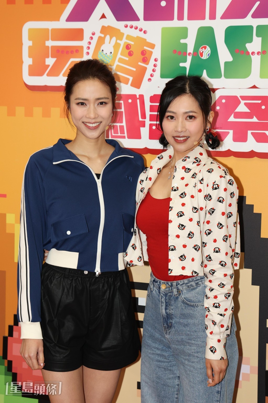 劉穎鏇和郭柏妍最擔心玩吃壽司遊戲。 劉穎鏇和郭柏妍最擔心玩吃壽司遊戲。